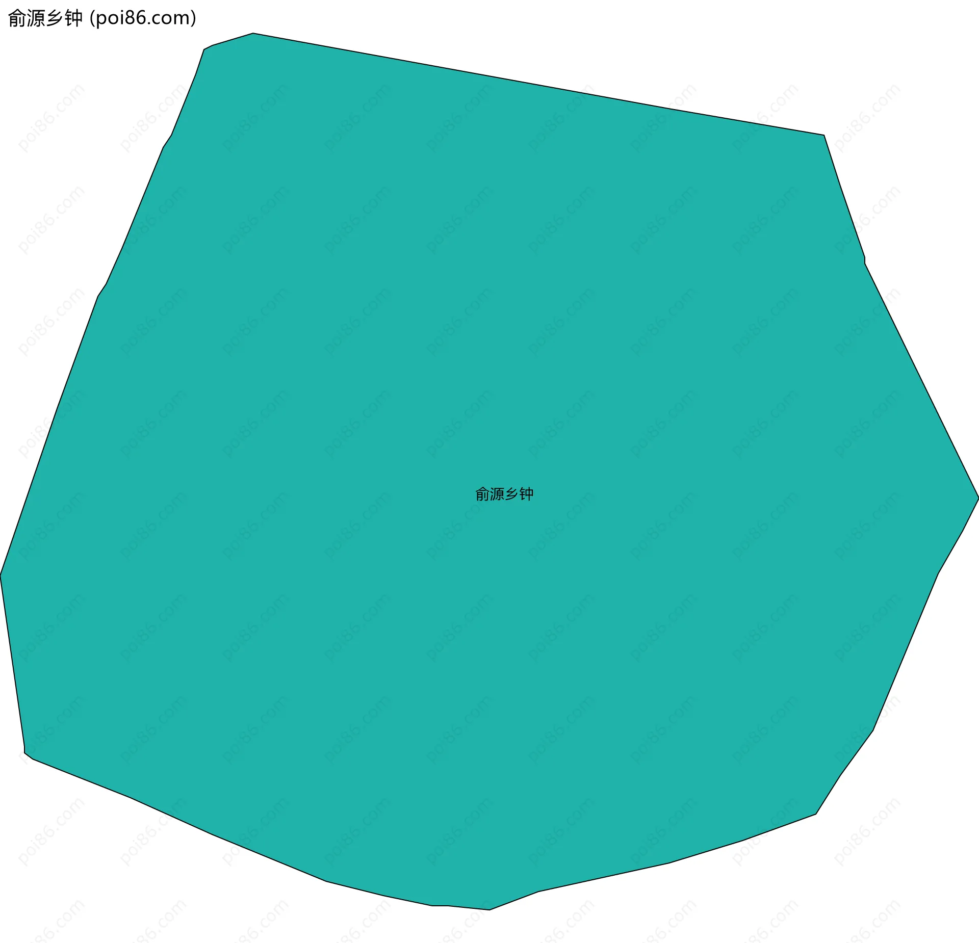 俞源乡钟边界地图