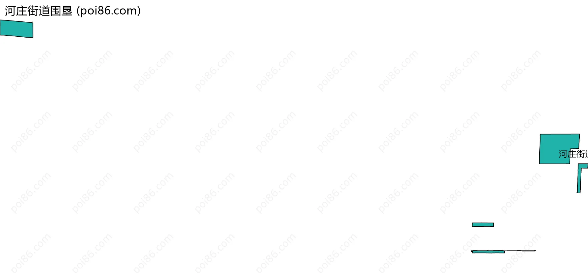 河庄街道围垦边界地图