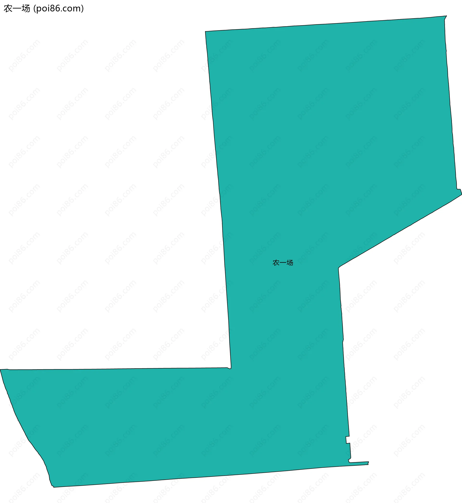 农一场边界地图