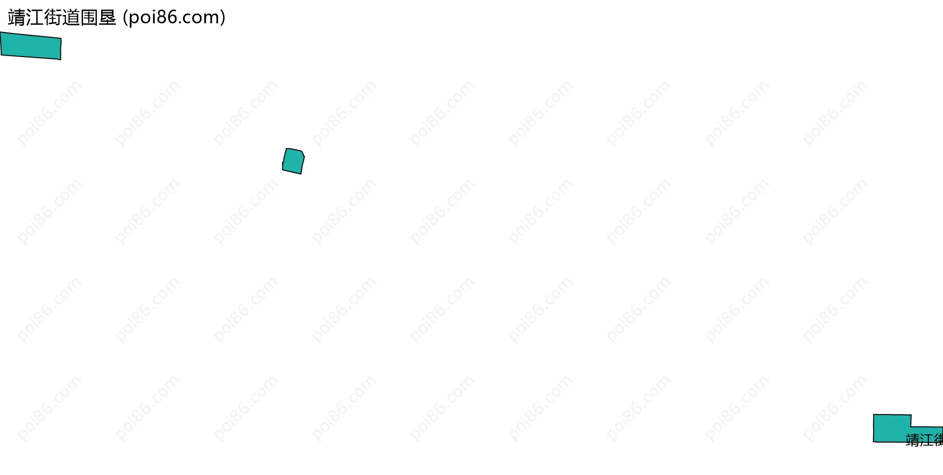 靖江街道围垦边界地图