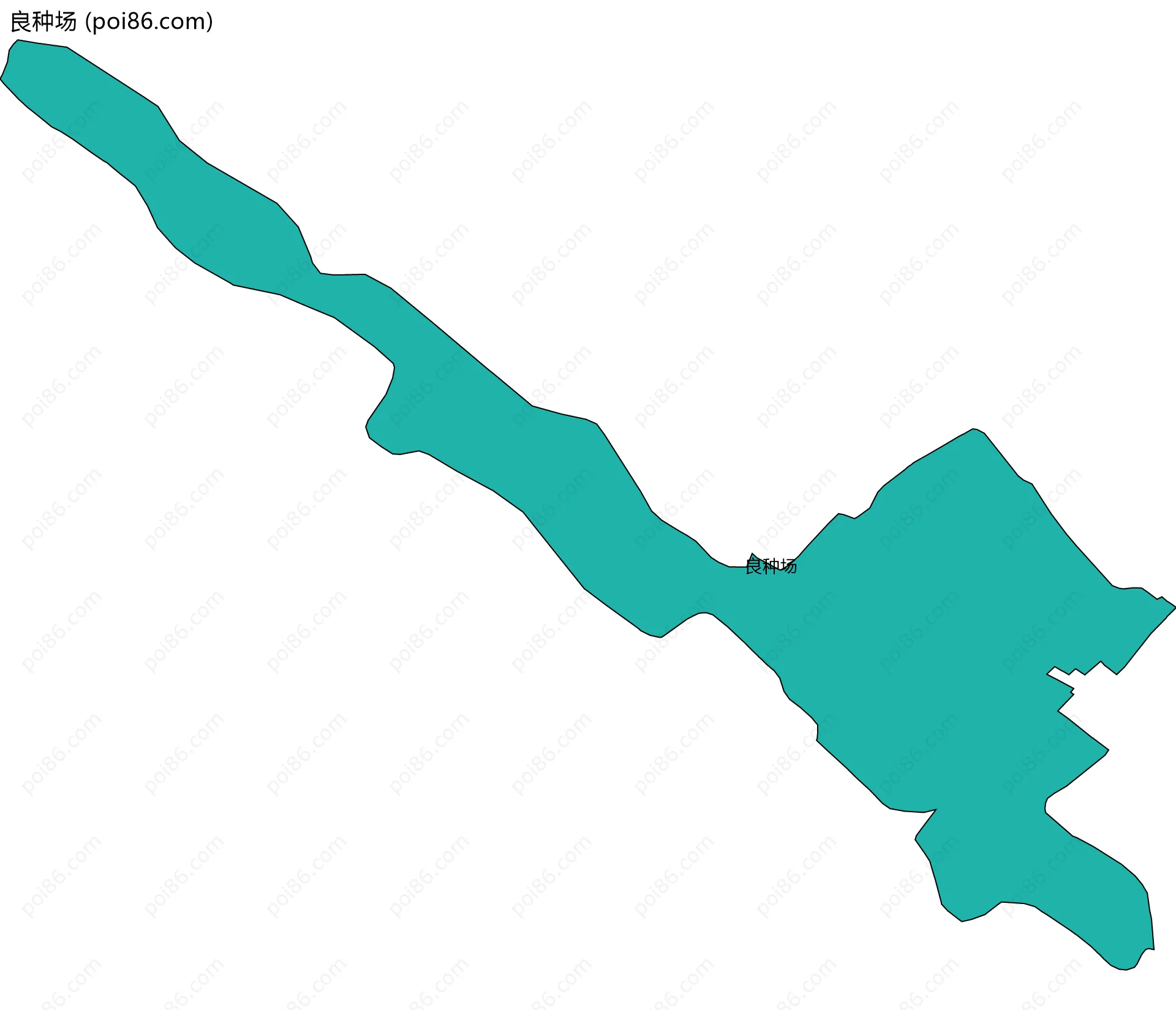 良种场边界地图