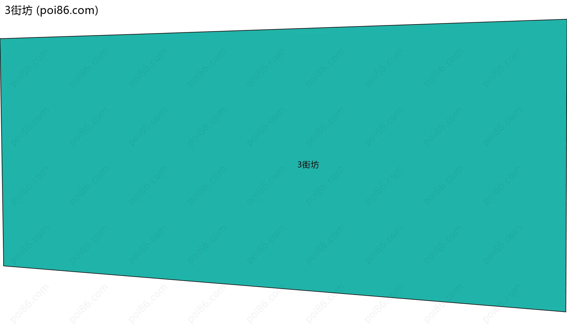 3街坊边界地图