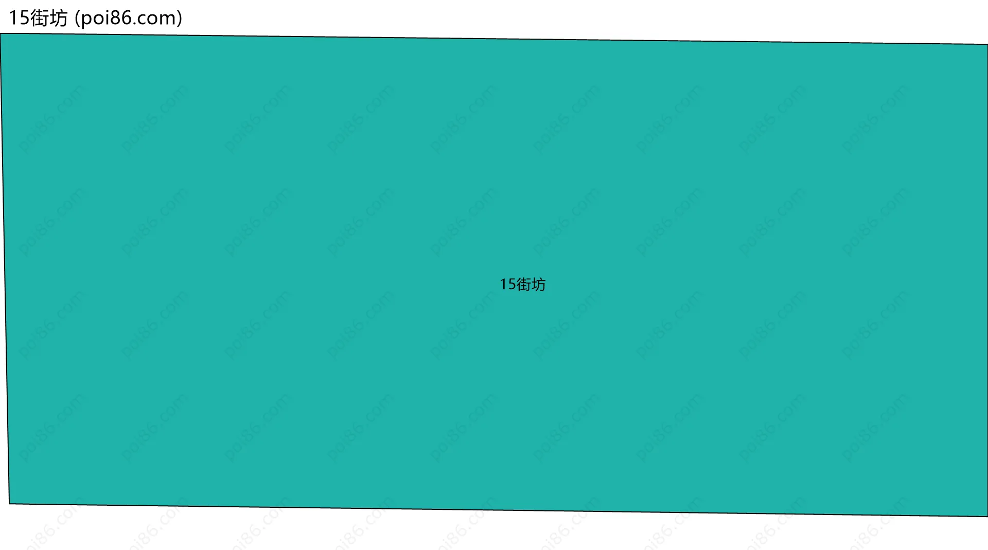 15街坊边界地图
