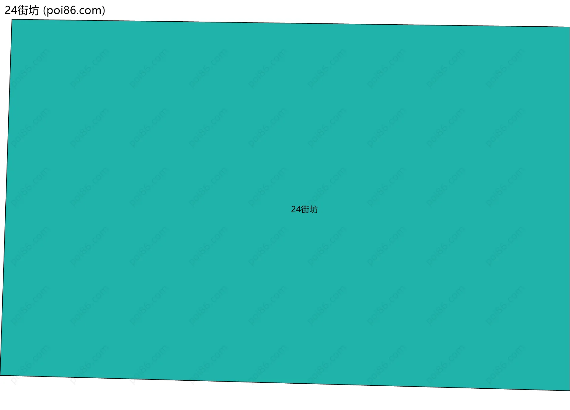24街坊边界地图