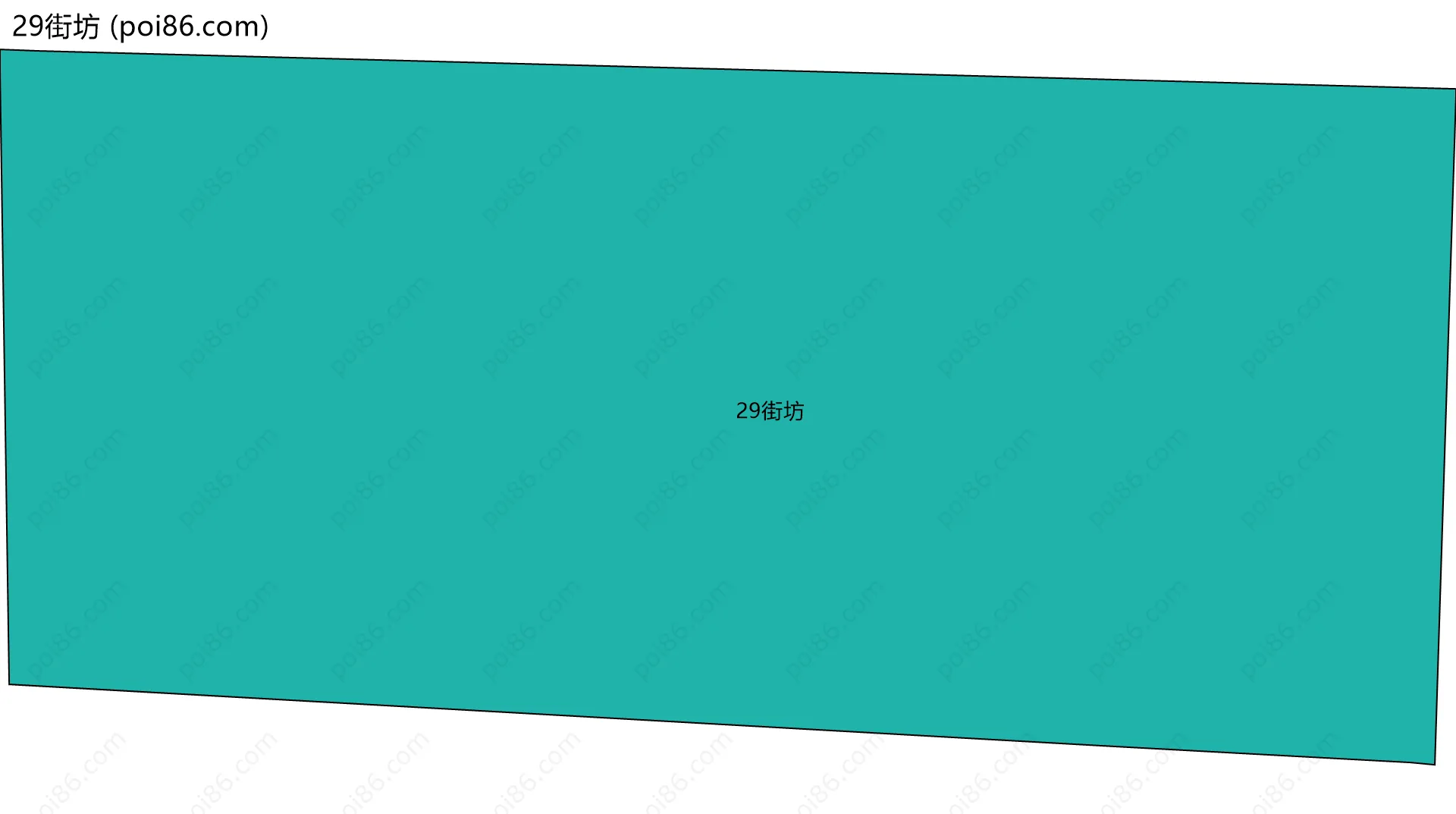 29街坊边界地图