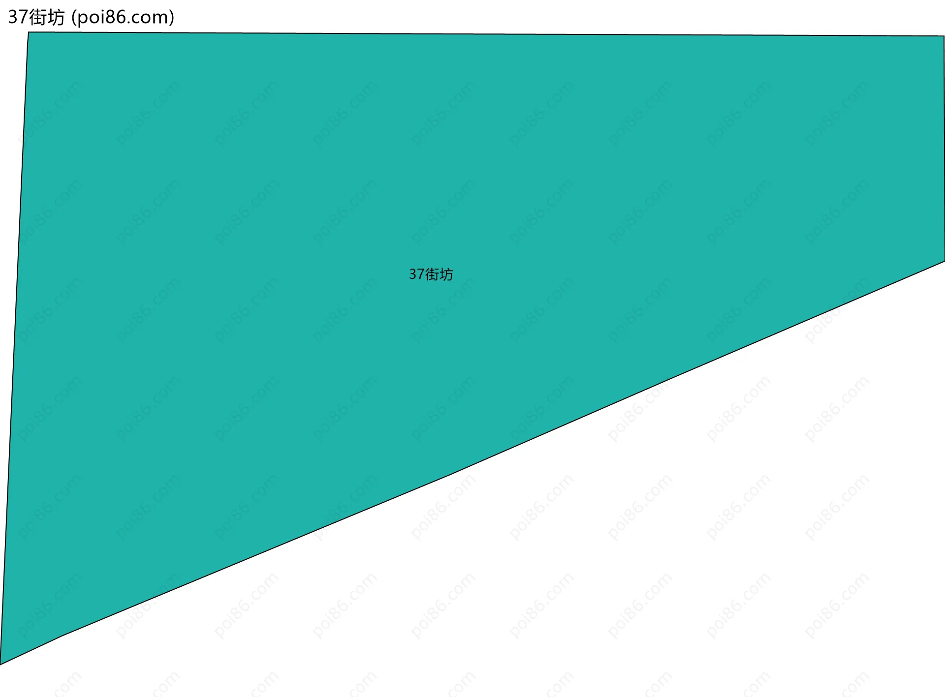 37街坊边界地图