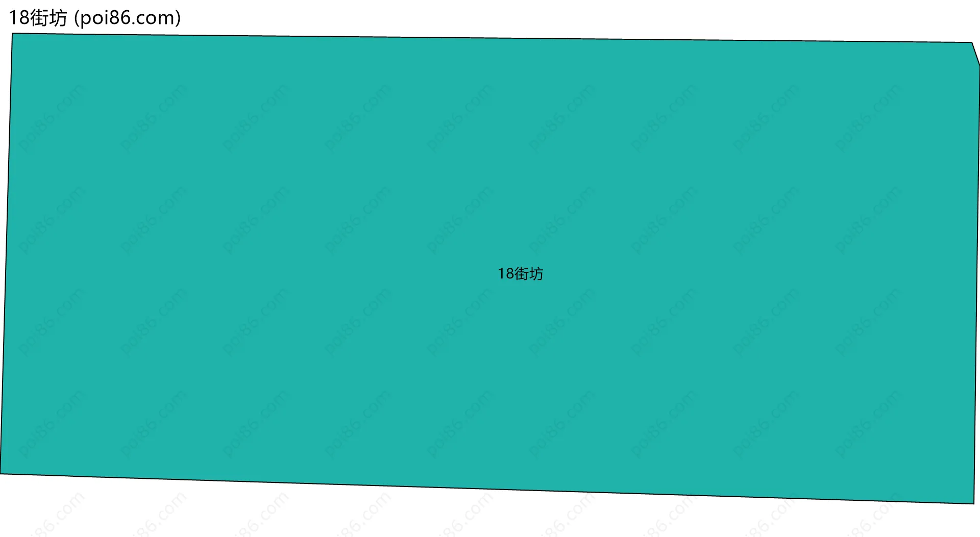 18街坊边界地图