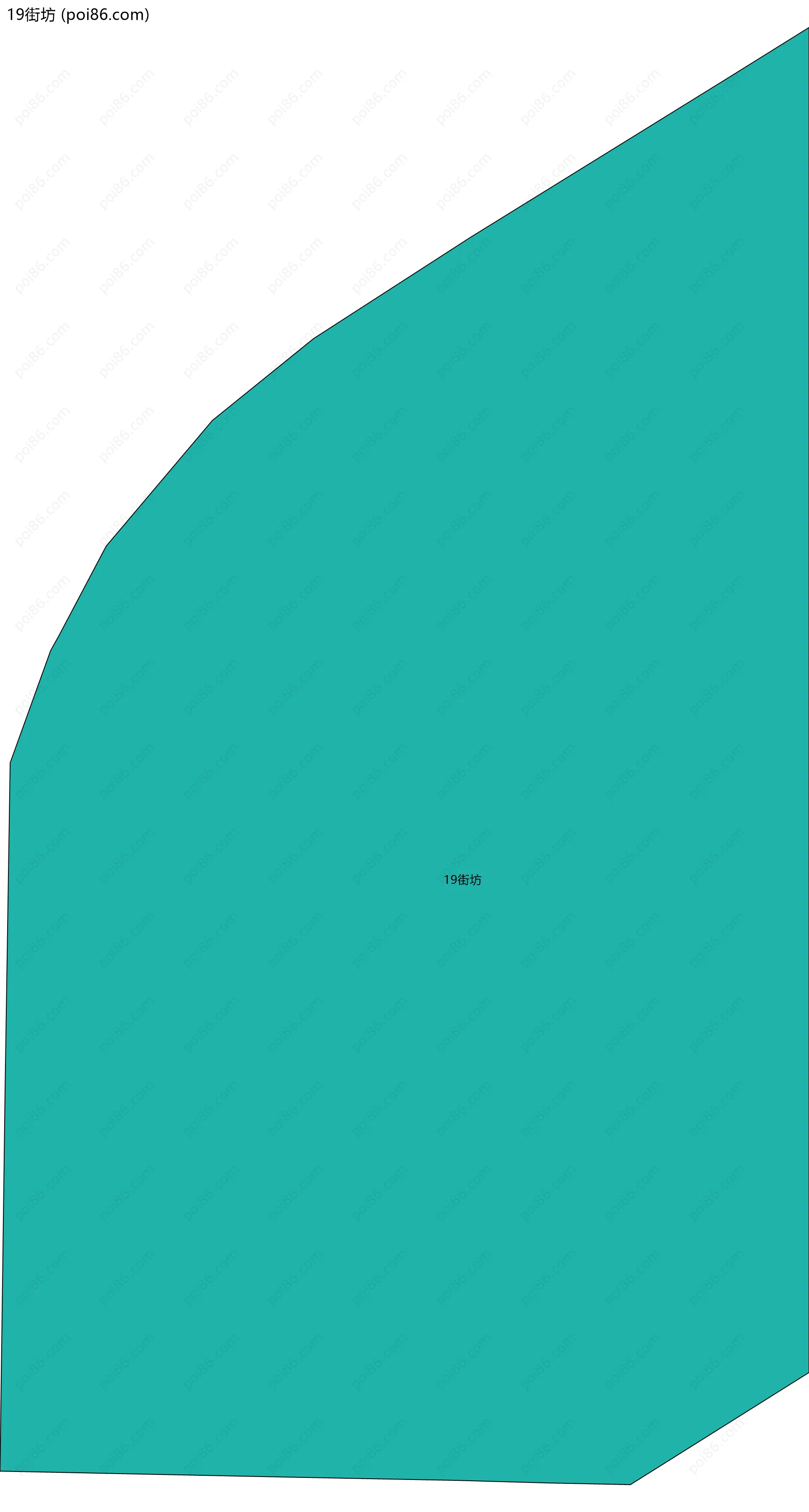 19街坊边界地图