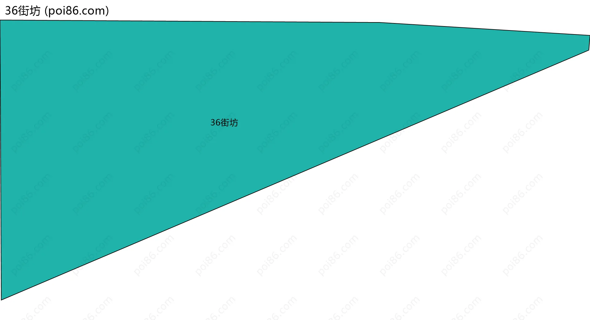 36街坊边界地图