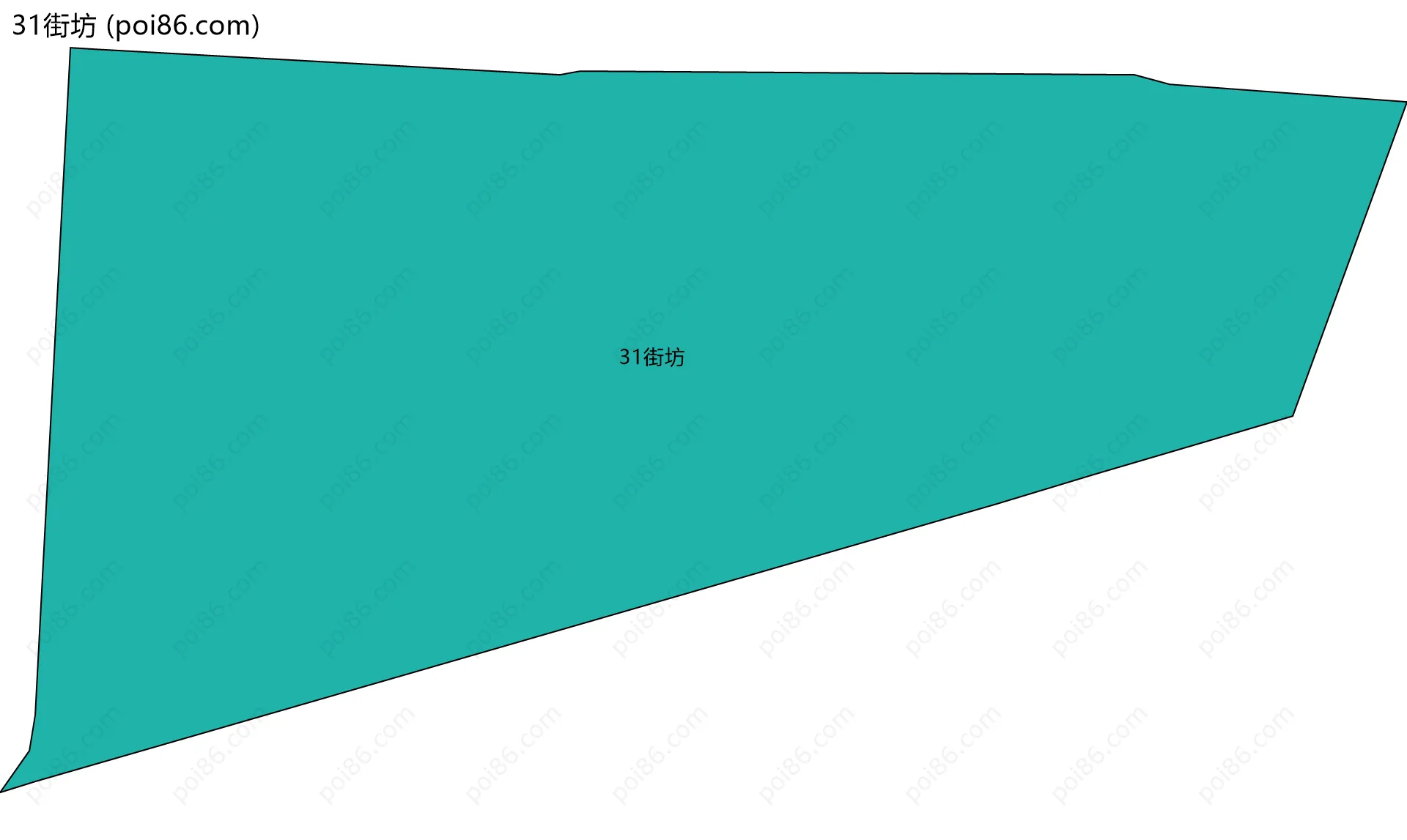 31街坊边界地图