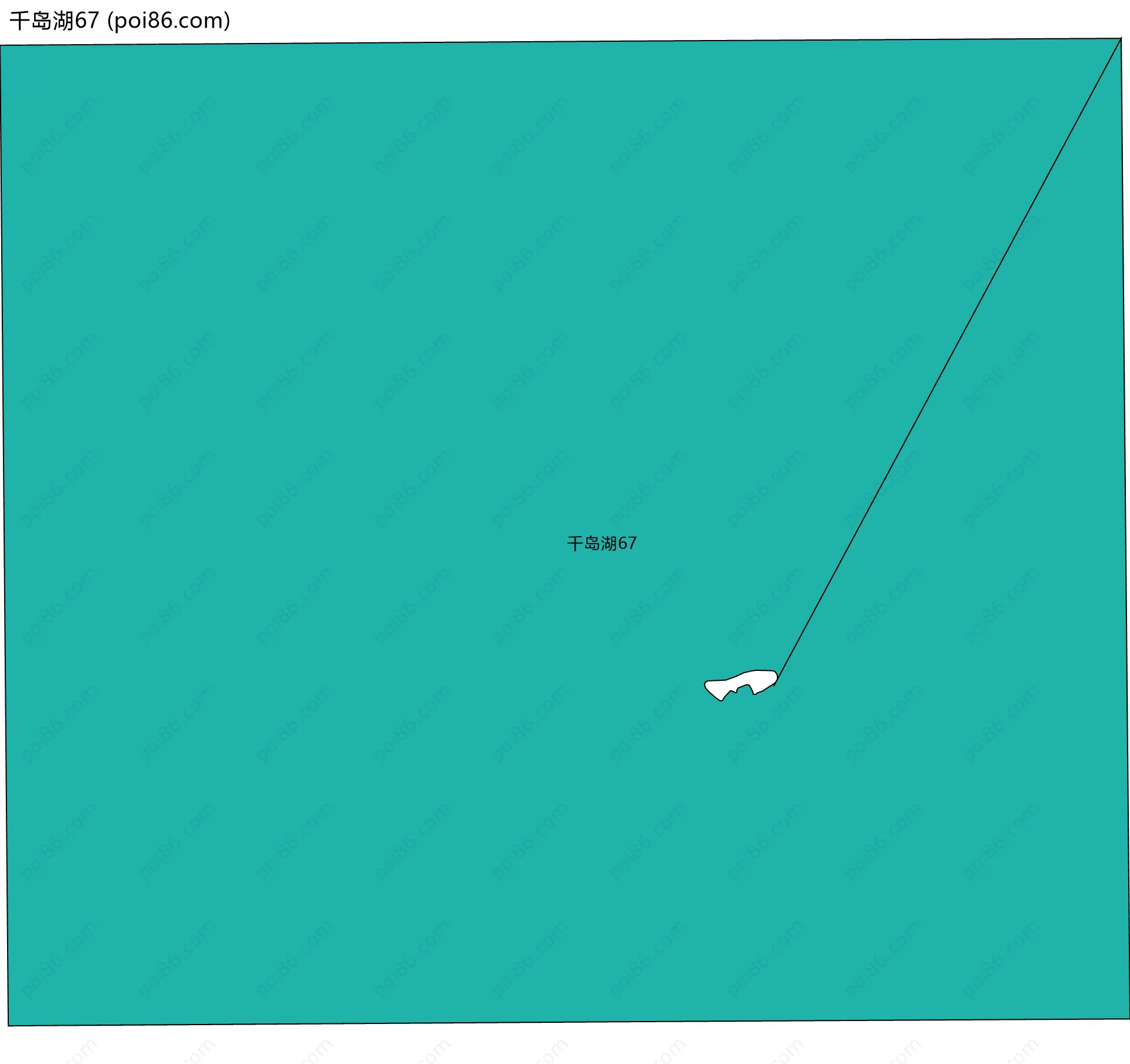 千岛湖67边界地图