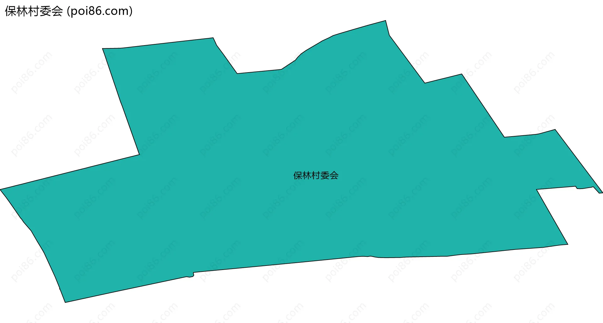 保林村委会边界地图