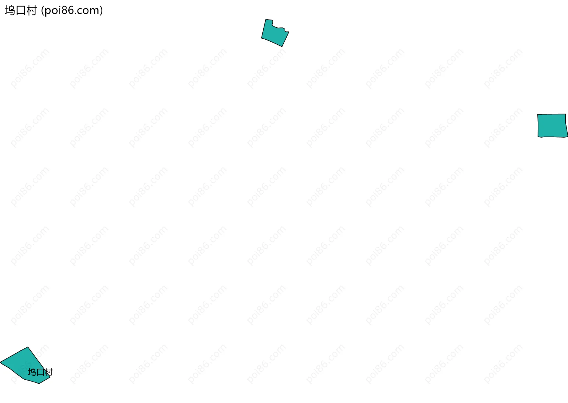 坞口村边界地图