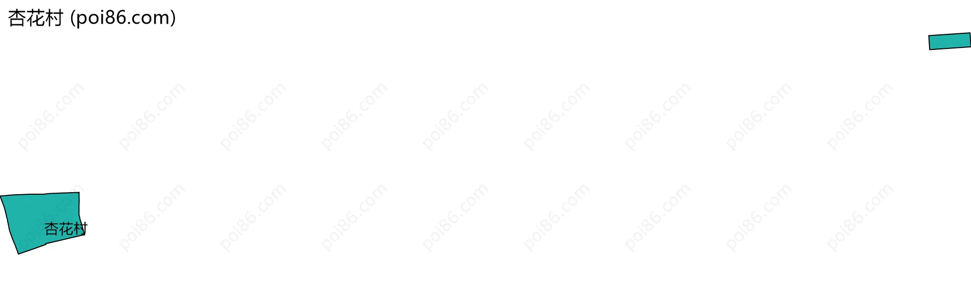 杏花村边界地图