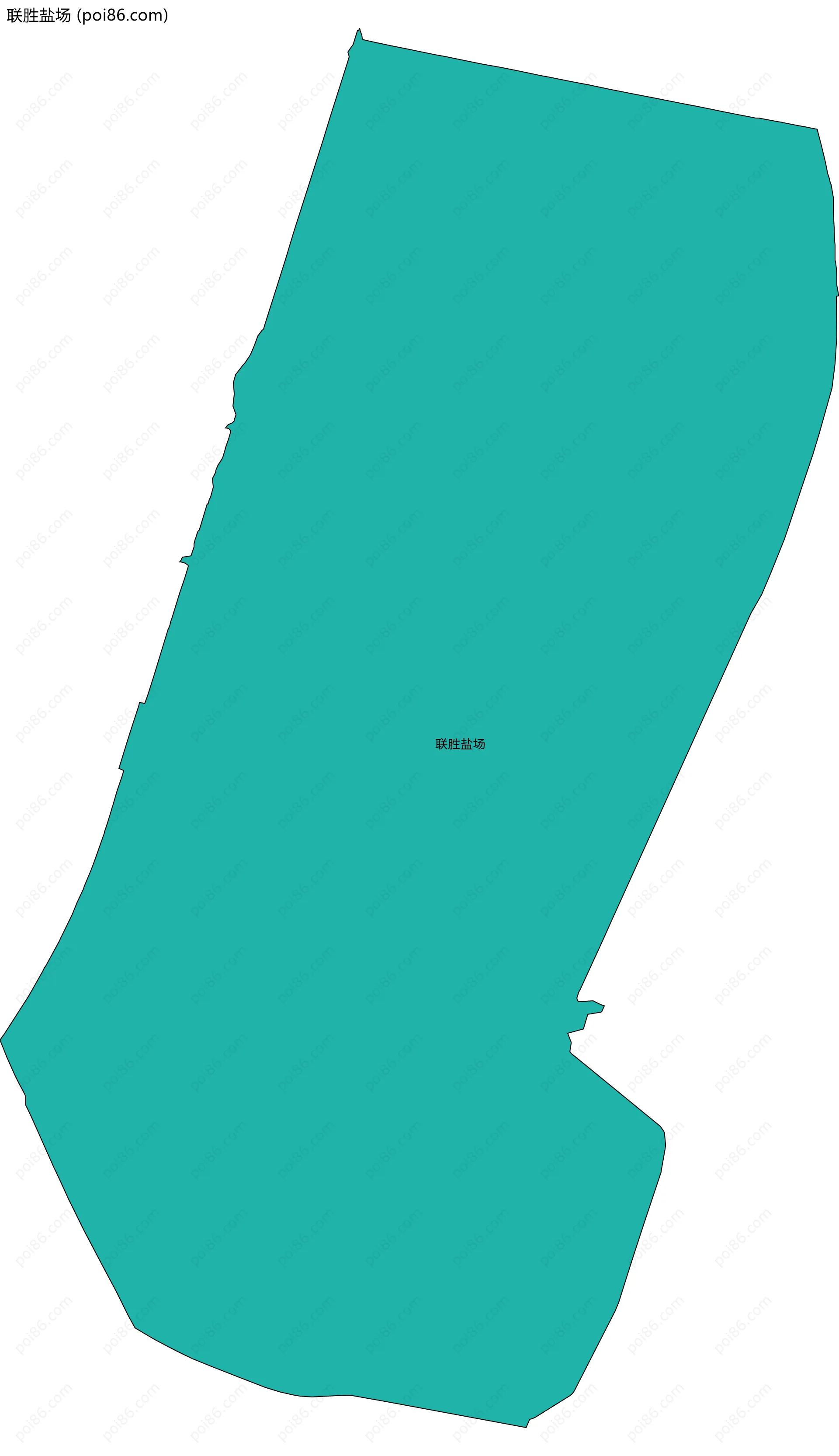 联胜盐场边界地图