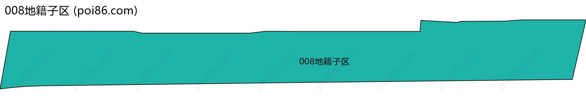 008地籍子区边界地图