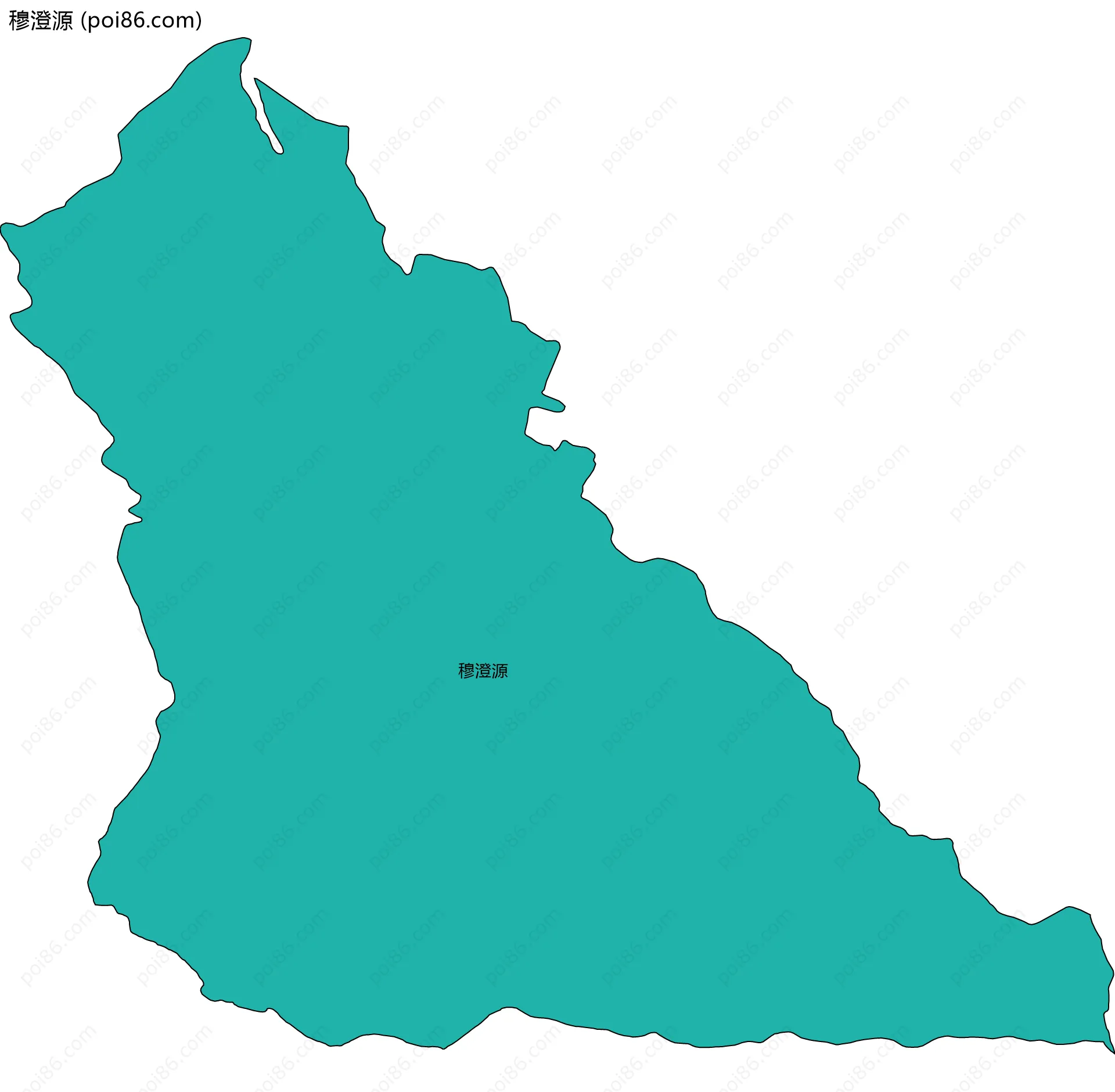 穆澄源边界地图
