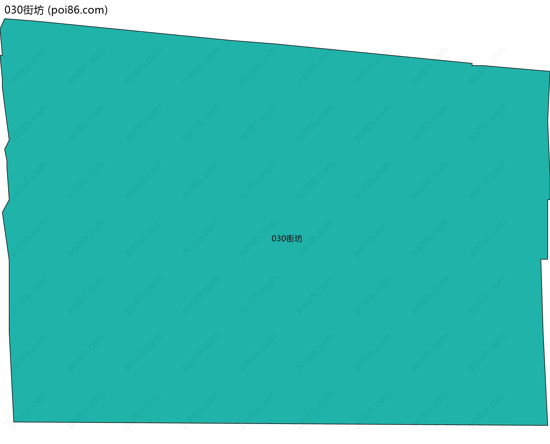 030街坊边界地图