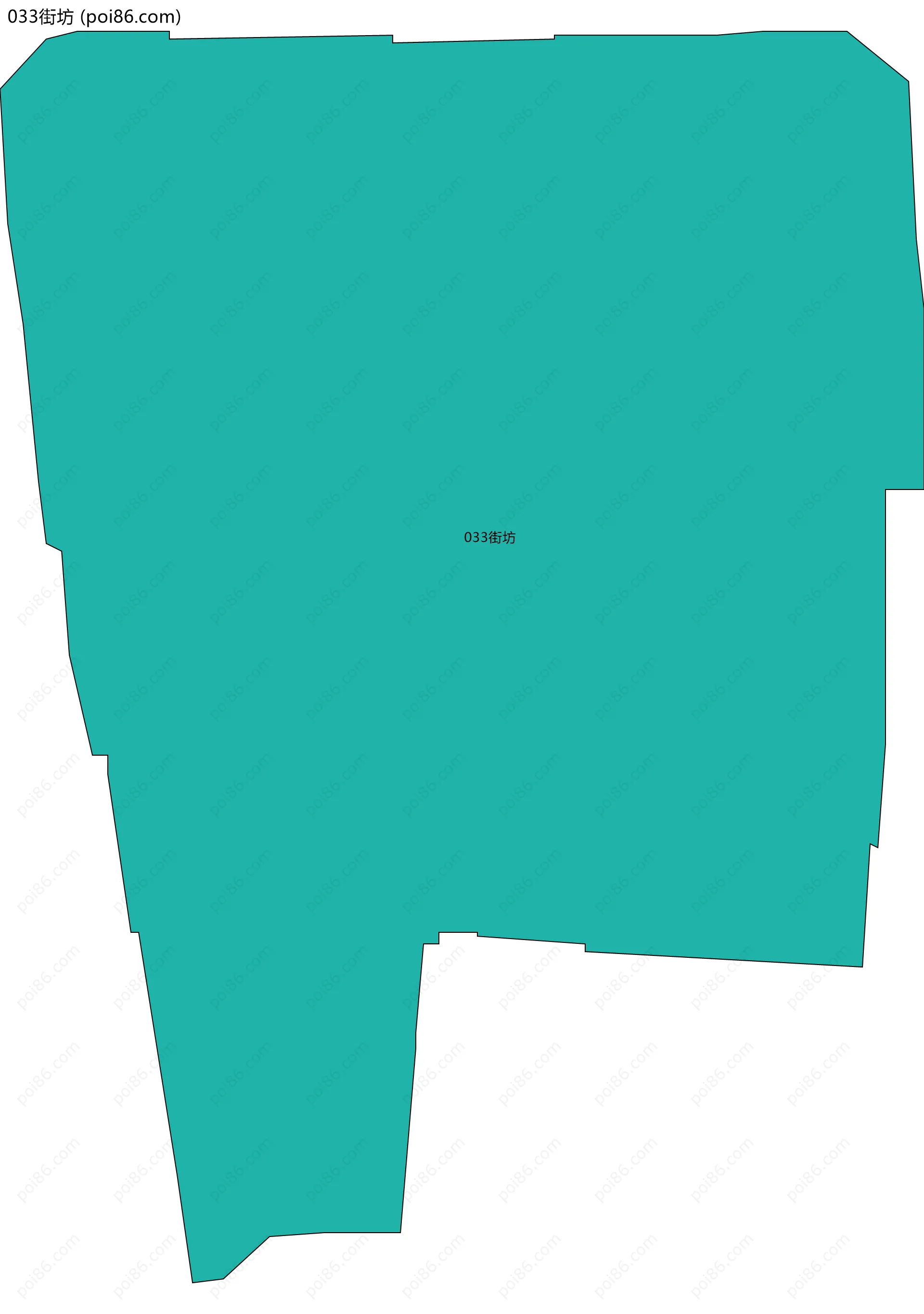 033街坊边界地图