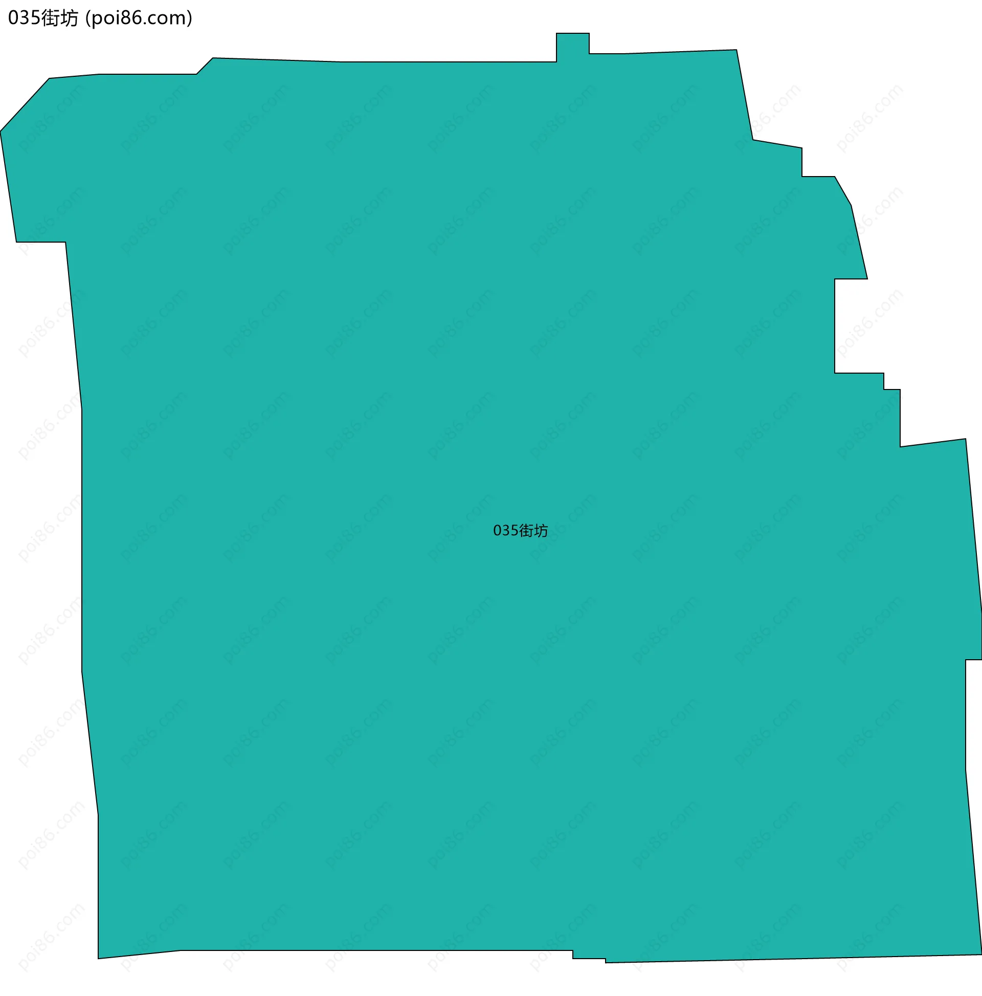 035街坊边界地图