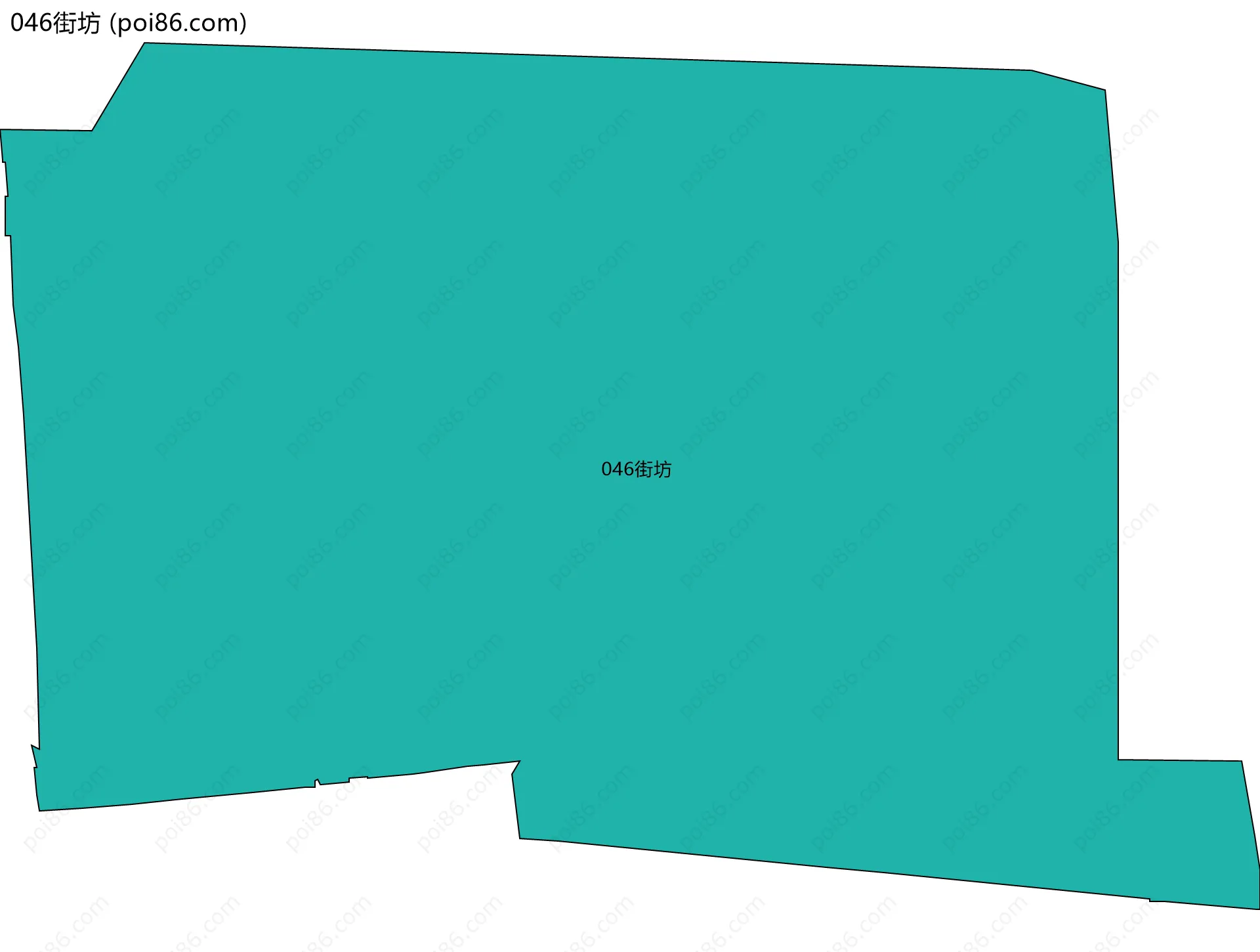 046街坊边界地图