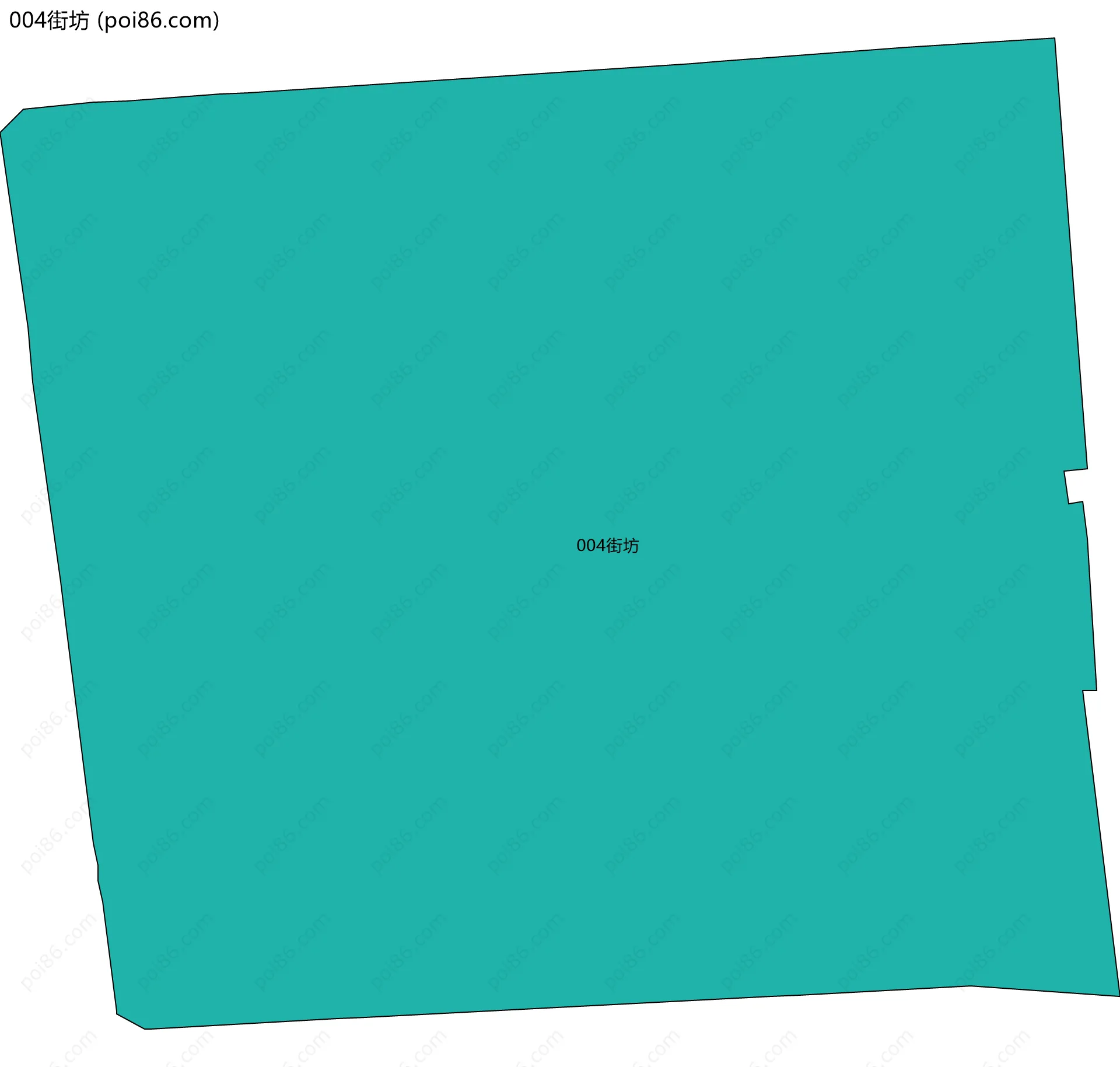 004街坊边界地图