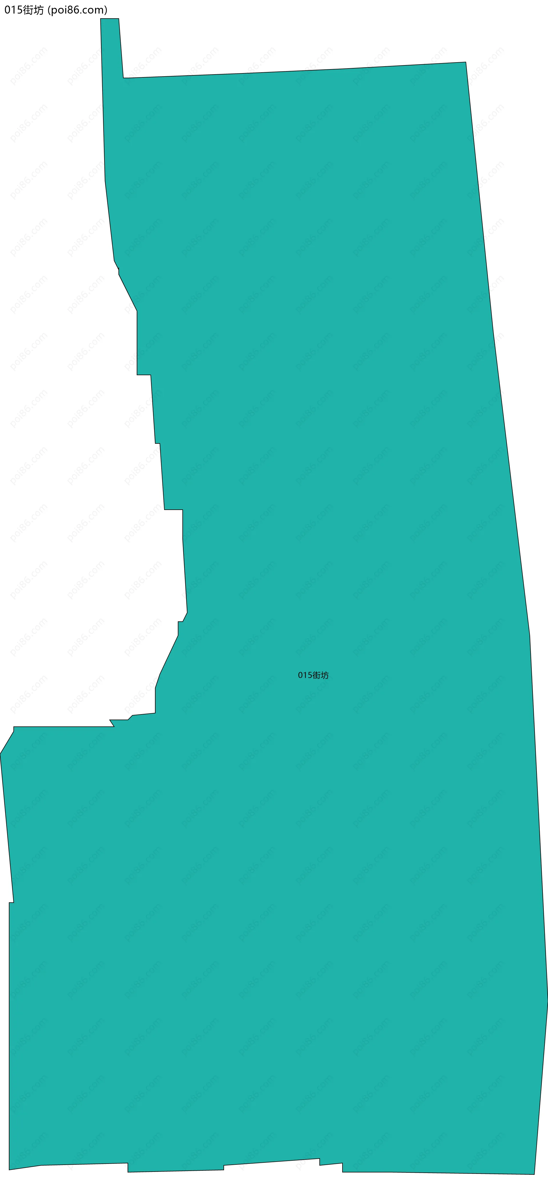 015街坊边界地图