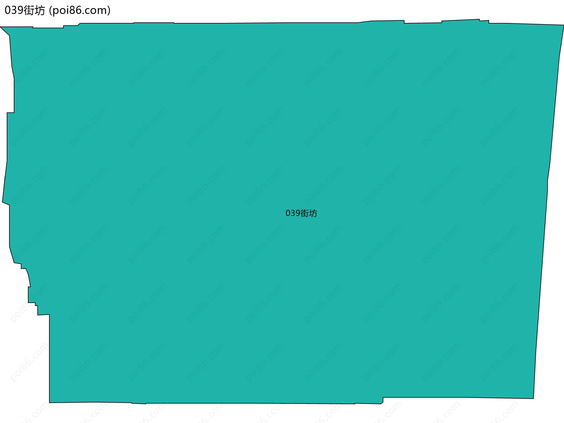 039街坊边界地图