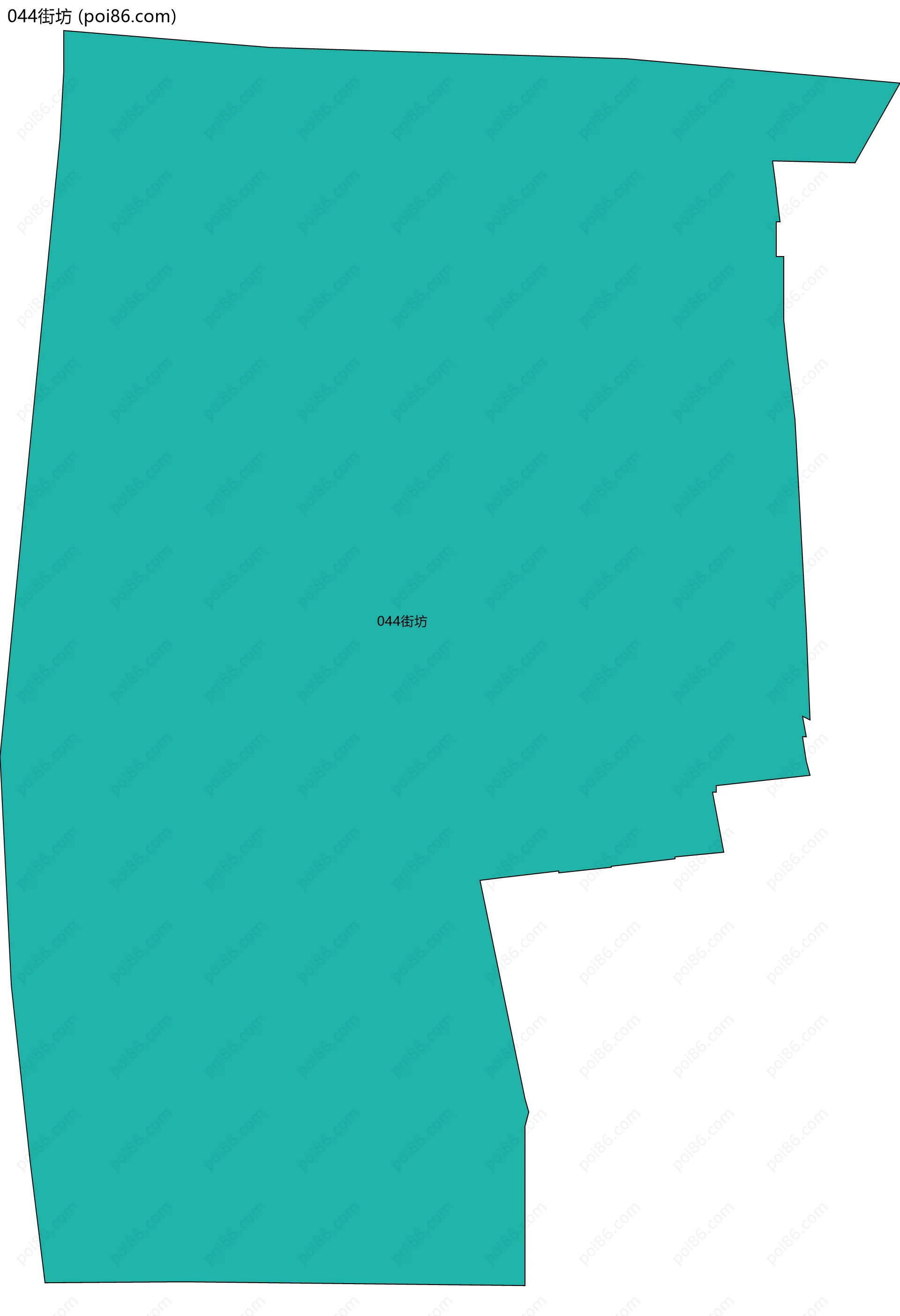 044街坊边界地图