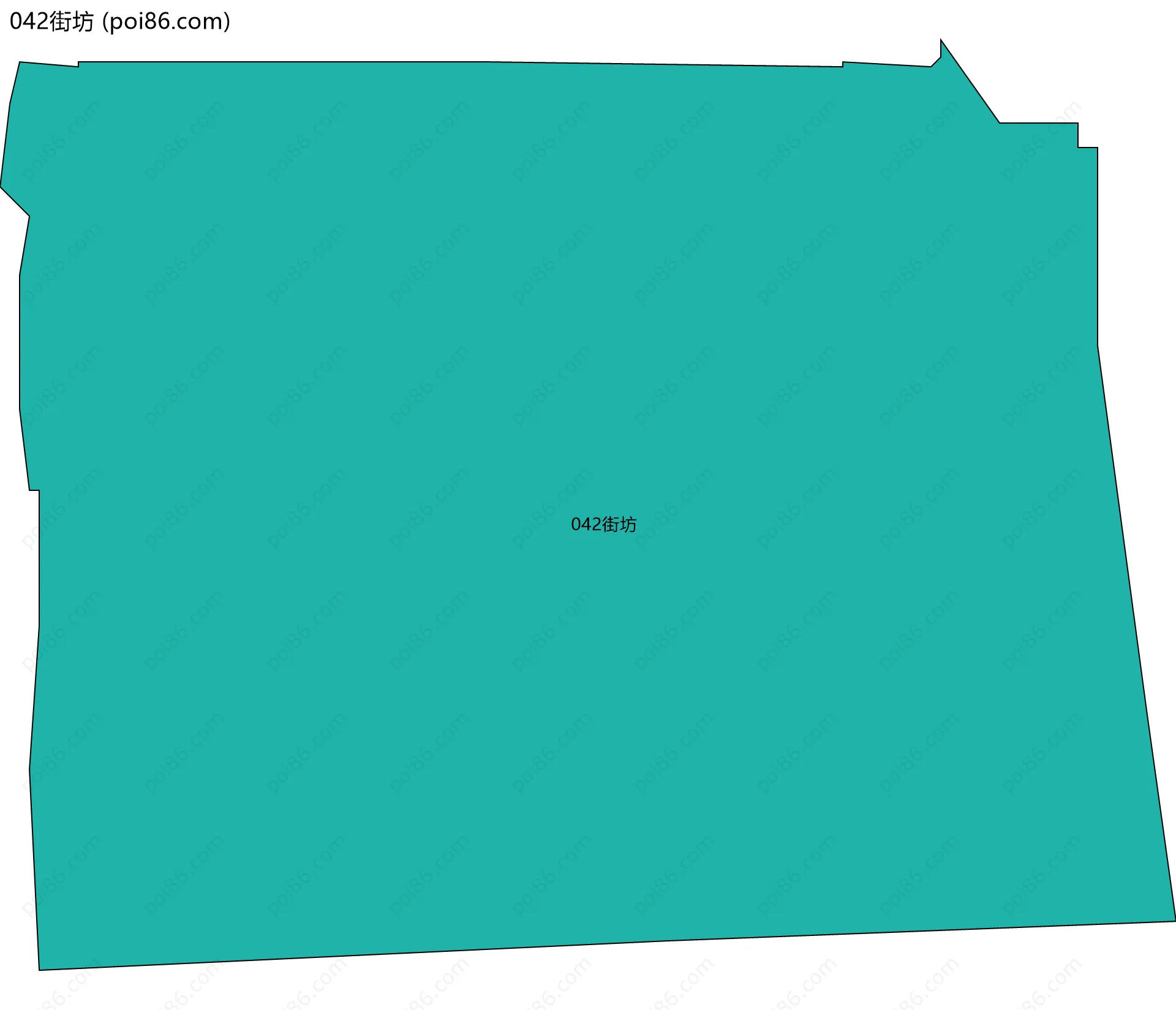 042街坊边界地图