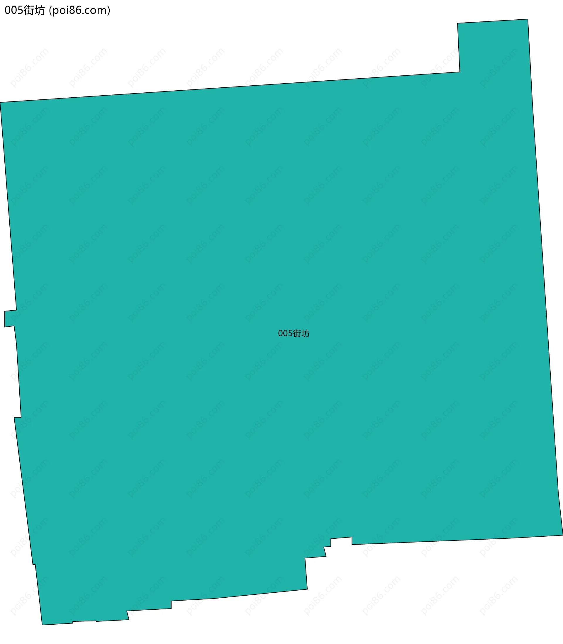 005街坊边界地图