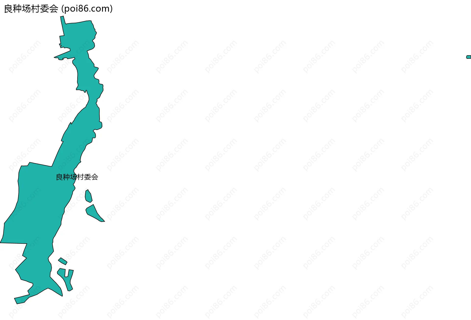 良种场村委会边界地图