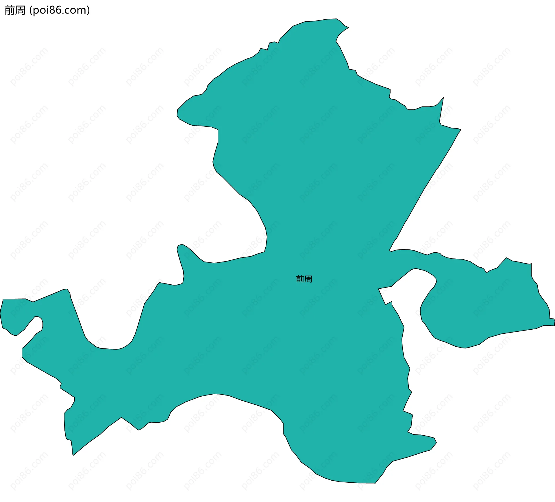 前周边界地图