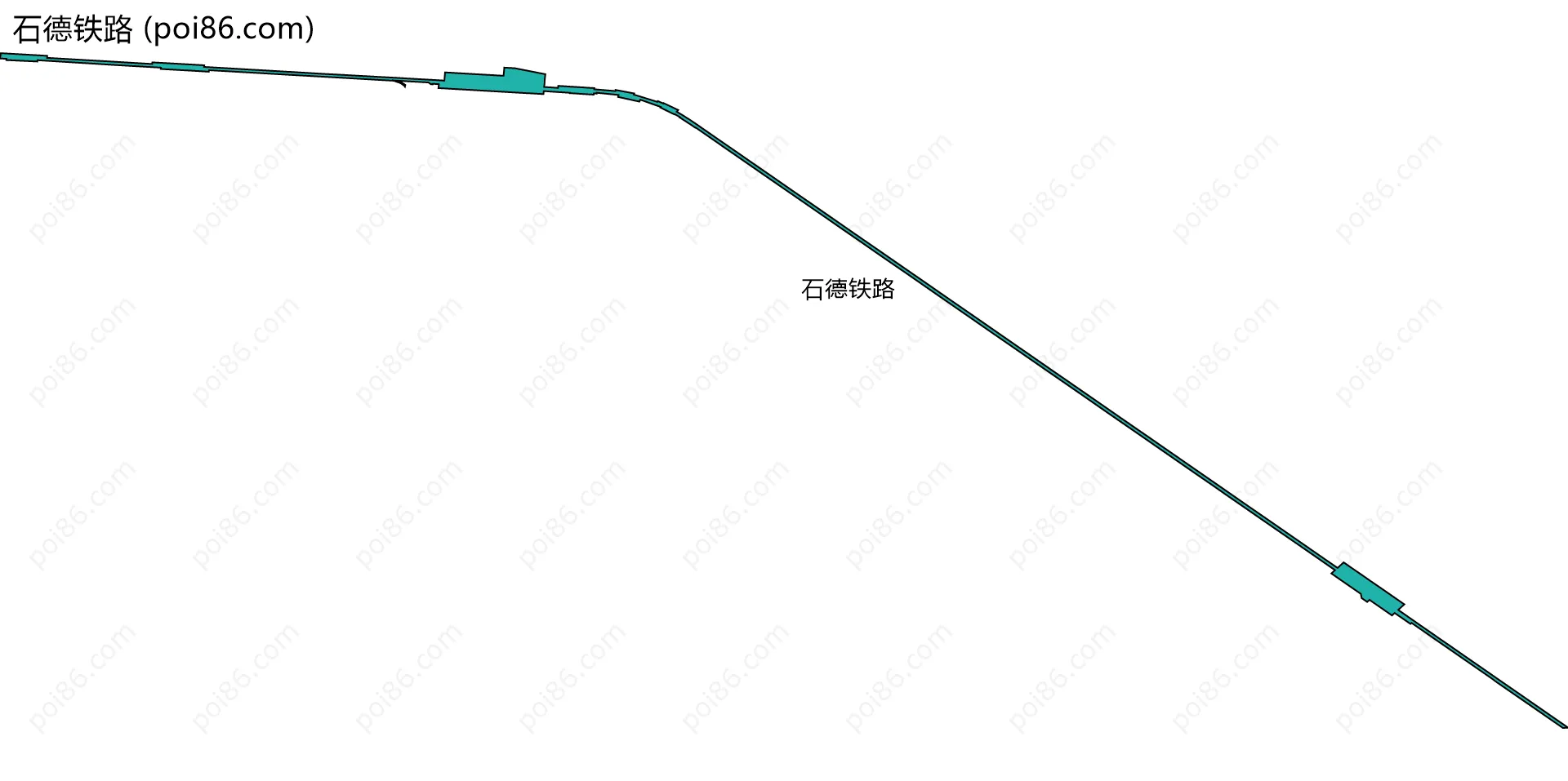 石德铁路边界地图