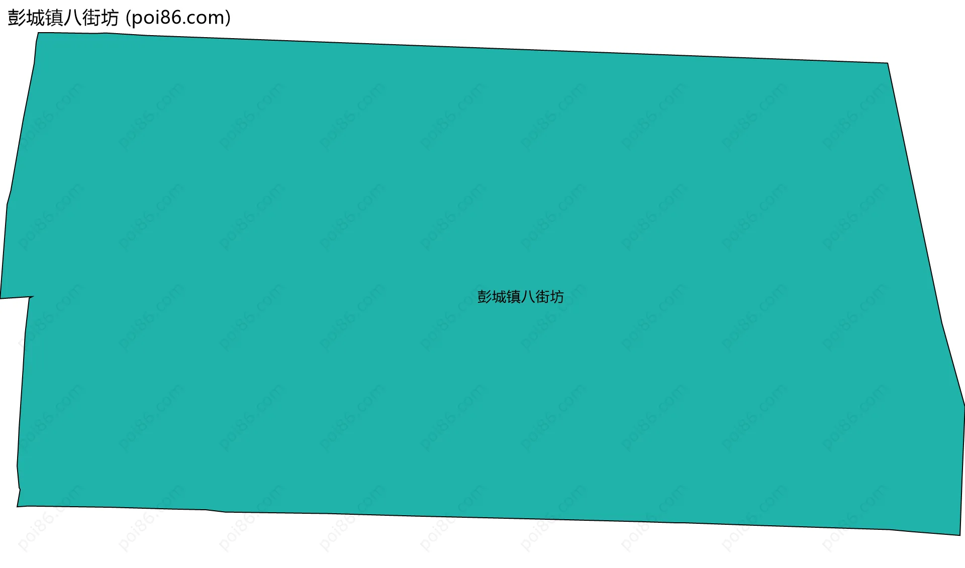 彭城镇八街坊边界地图