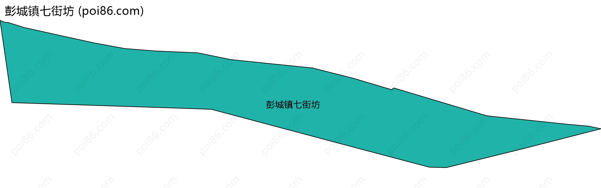 彭城镇七街坊边界地图