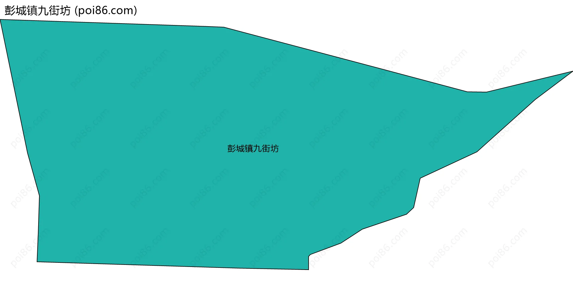 彭城镇九街坊边界地图