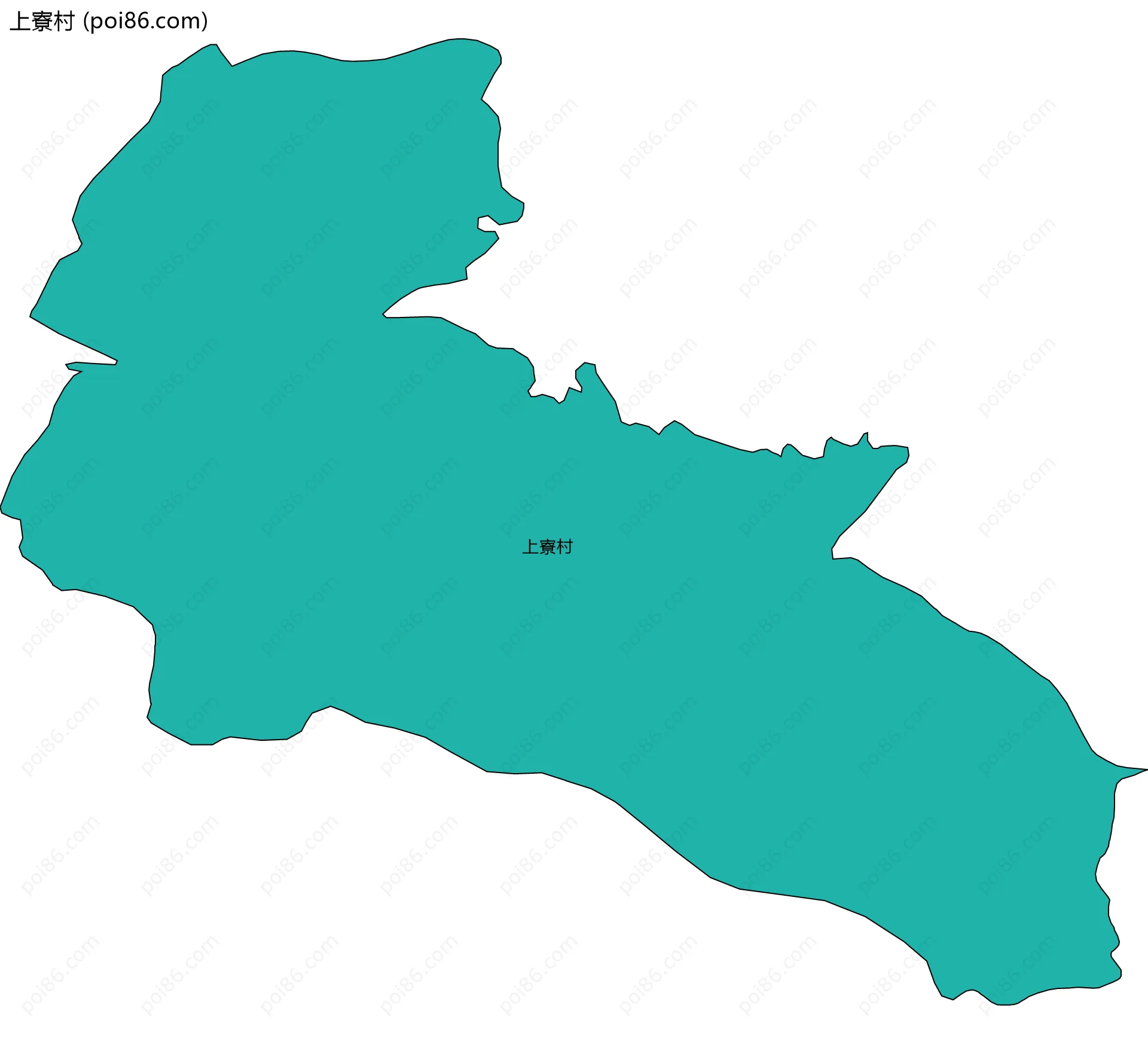 上寮村边界地图