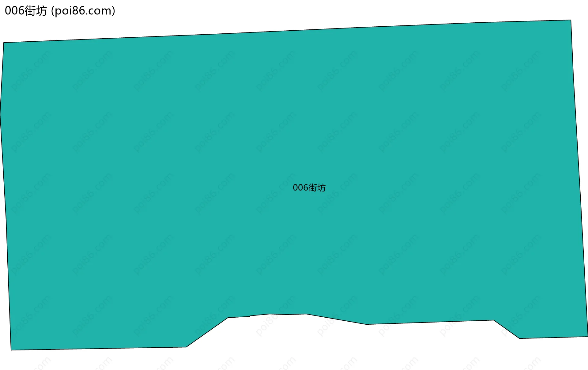 006街坊边界地图