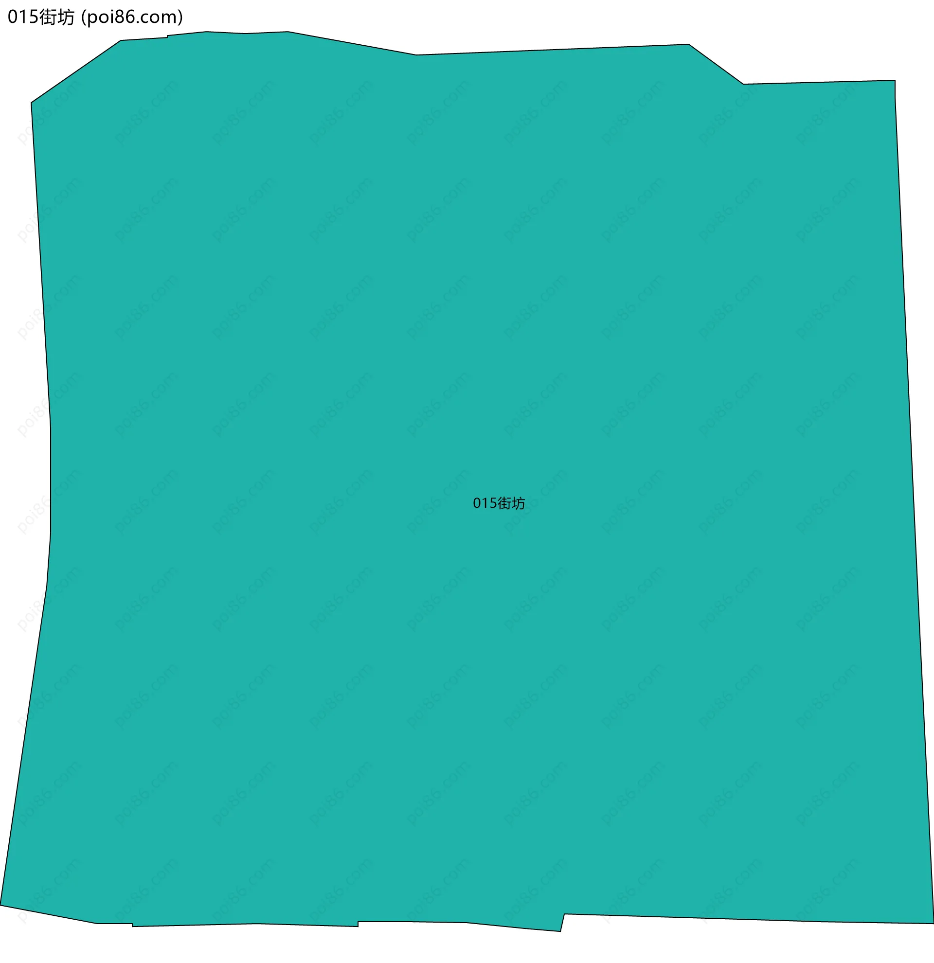 015街坊边界地图