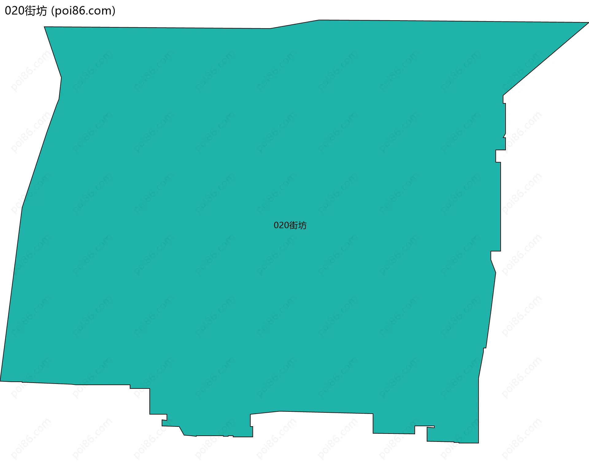 020街坊边界地图