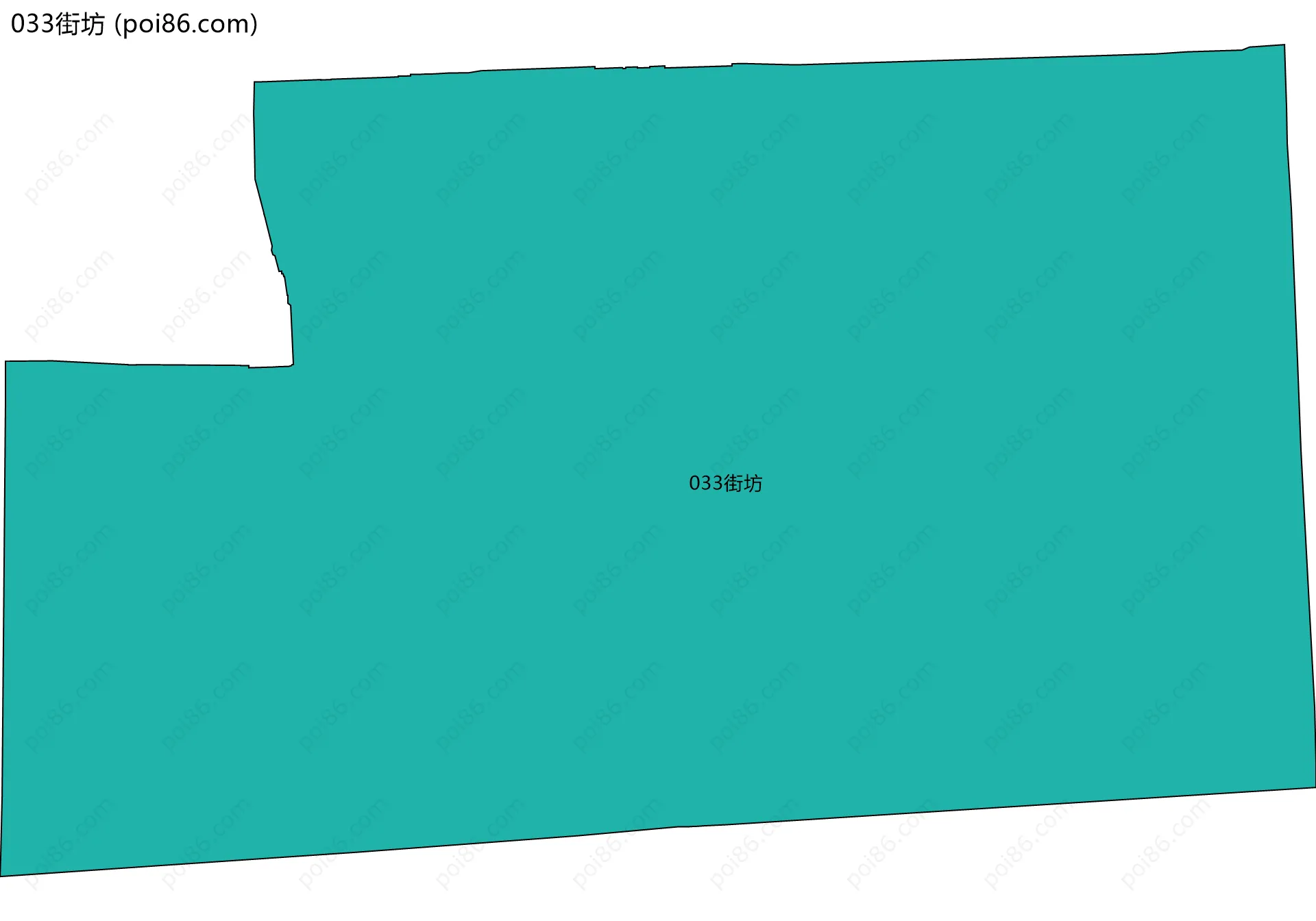 033街坊边界地图