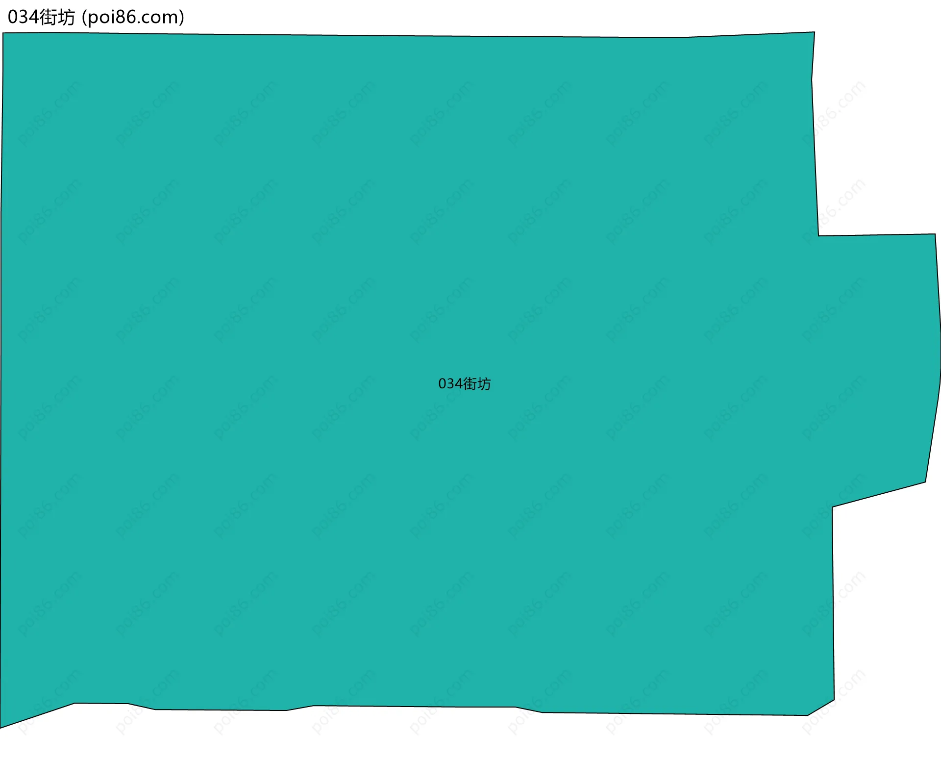 034街坊边界地图