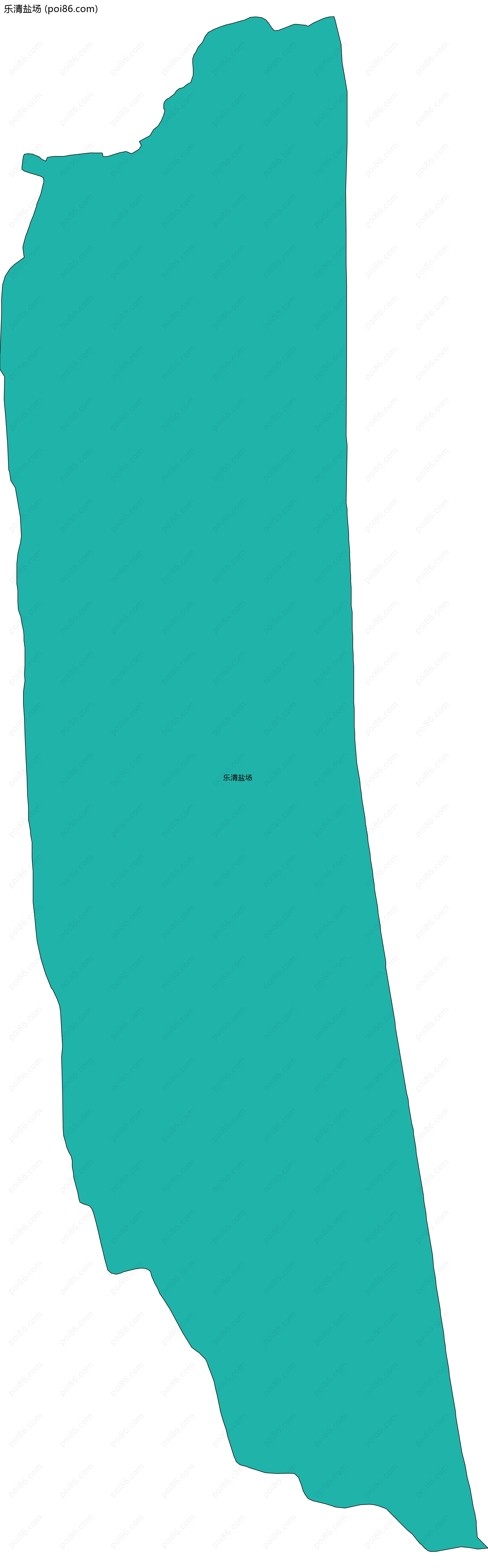 乐清盐场边界地图