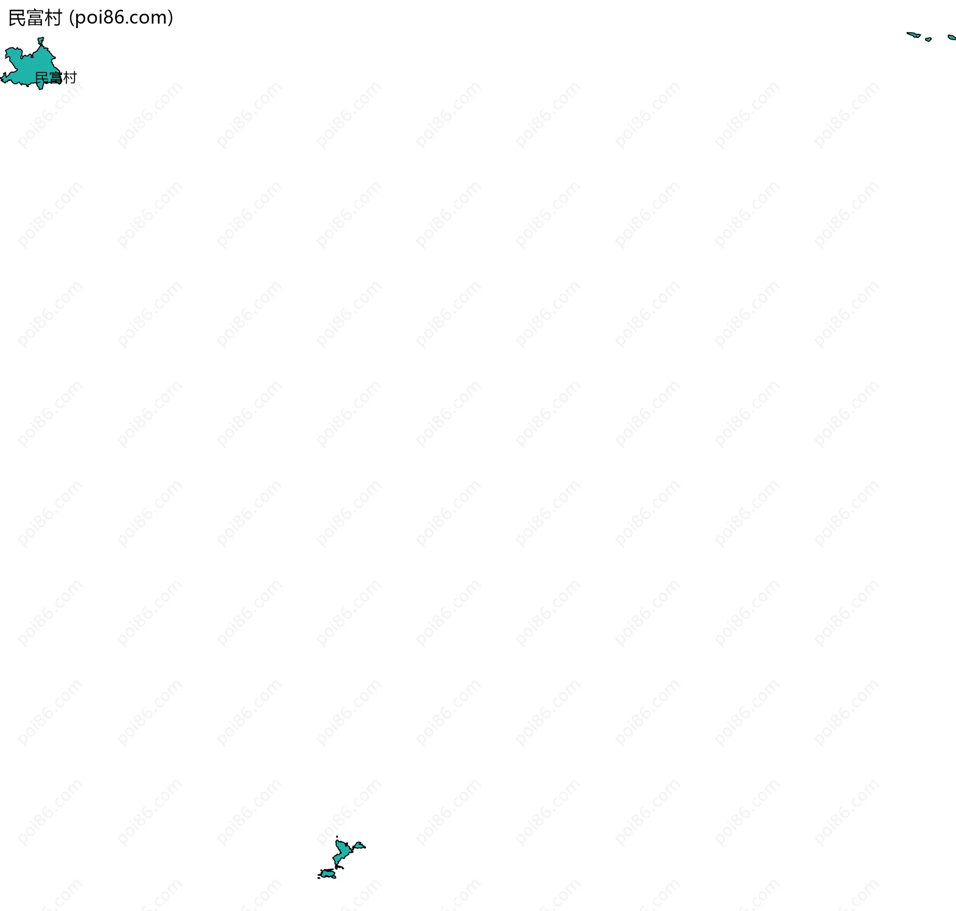 民富村边界地图