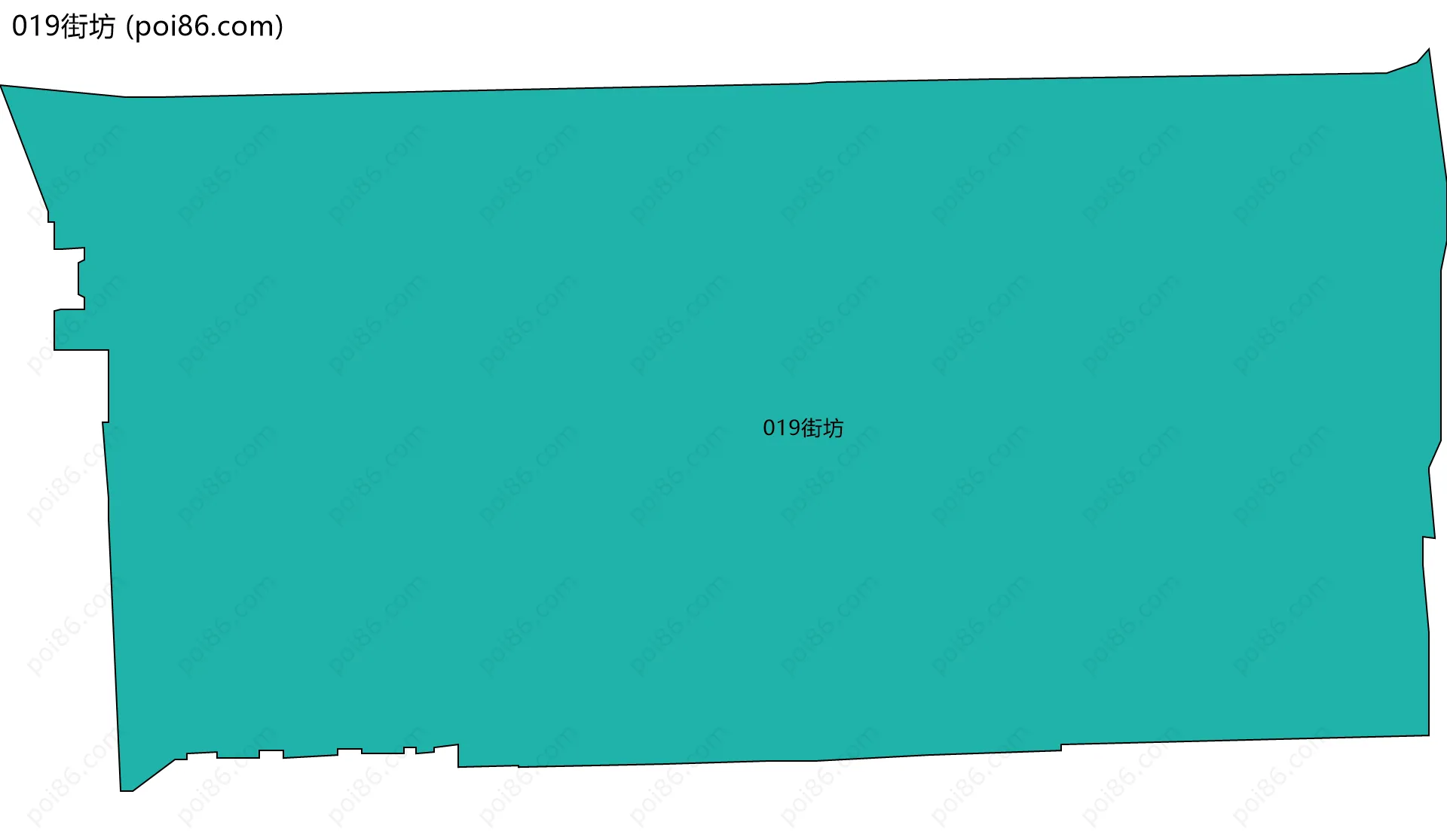 019街坊边界地图