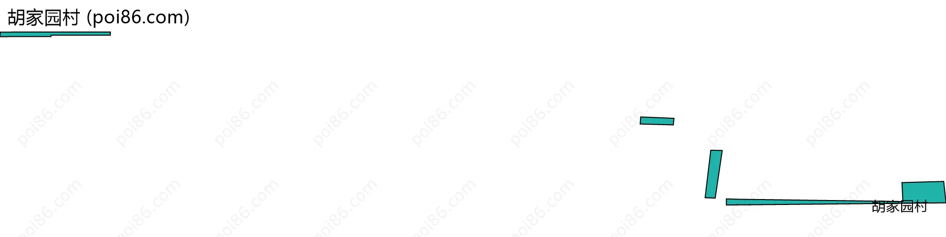 胡家园村边界地图