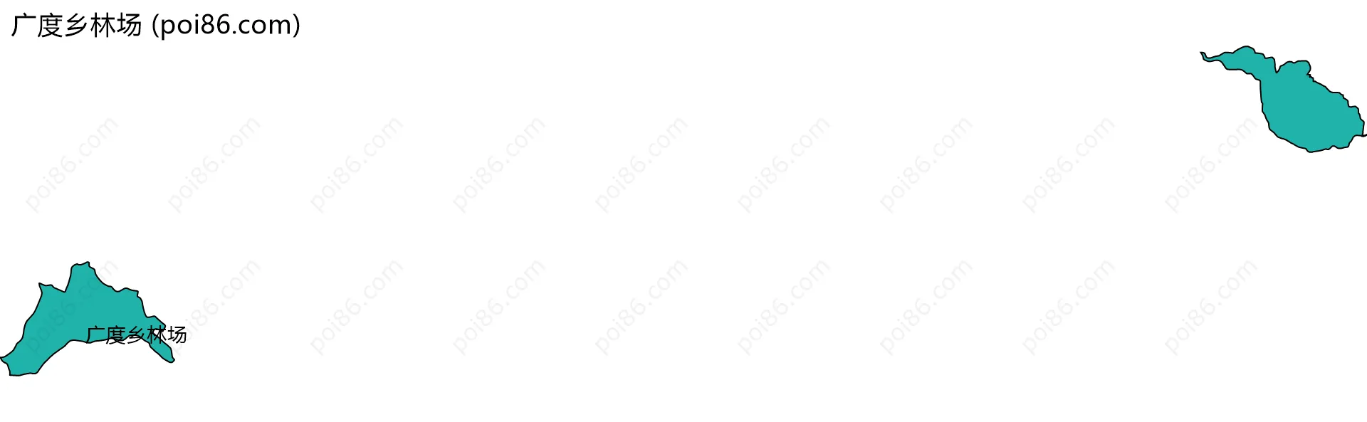 广度乡林场边界地图