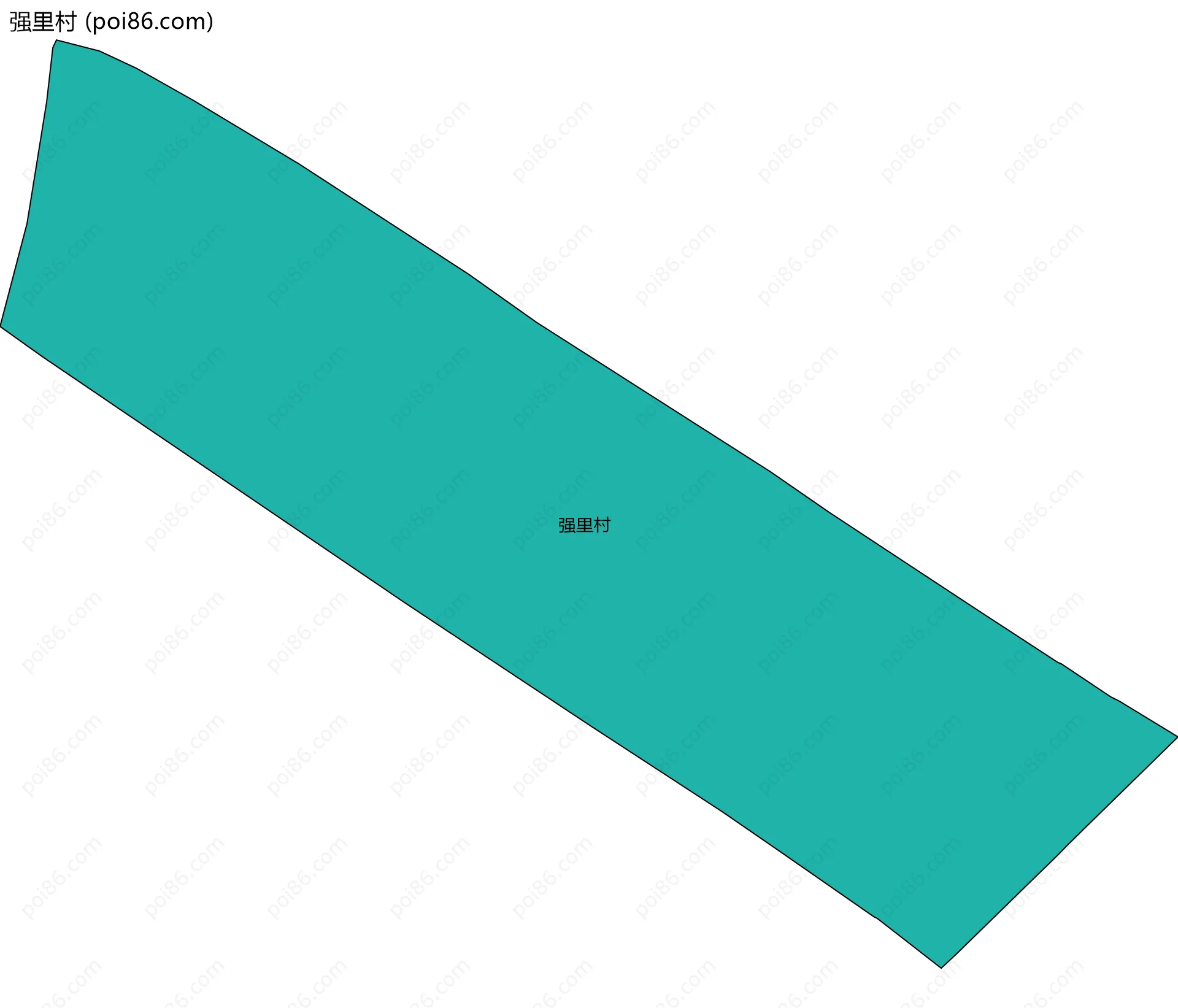 强里村边界地图