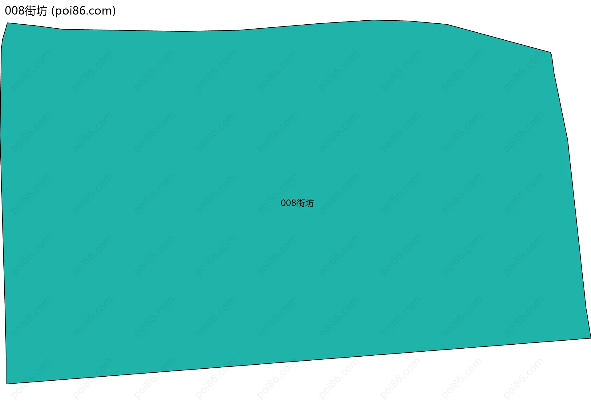 008街坊边界地图
